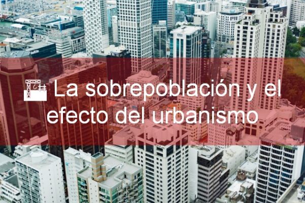 relación de la superpoblación y el urbanismo